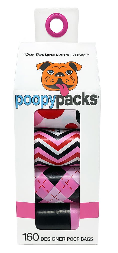 Poopy Packs 8 Rolls Dog Poop Bags - Jeffers - Animal & Pet Supplies > Pet Waste Disposal Systems & Tools