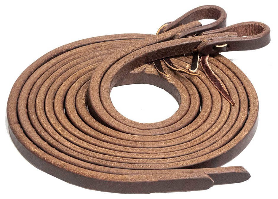 Poplar Head Premium Oiled Harness Leather Split Reins - Jeffers - Horse Supplies > Horse Tack > Reins