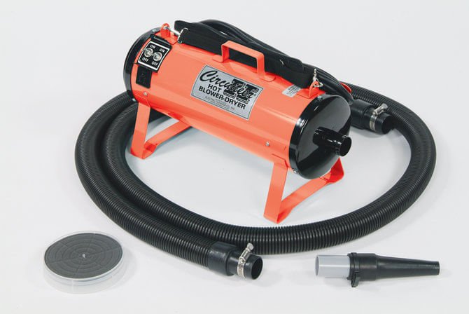 Suds Lab JD Jet Dry Car Dryer Blower – 1.5 HP Motor, Heated Air, 2 Nozzles & 20ft Cord – Scratch-Free Drying For Cars, Trucks & Bikes