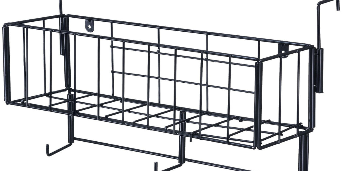 Portable Collapsible Hanging Basket w/ Bridle Hooks — Jeffers