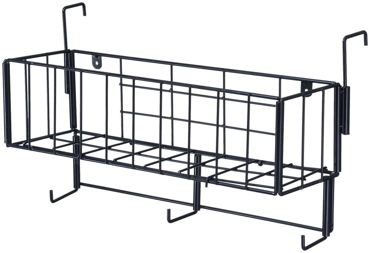 Portable Collapsible Hanging Basket w/ Bridle Hooks — Jeffers
