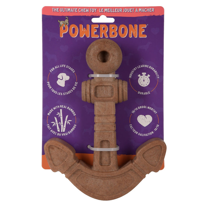 Powerbone Anchor Dog Chew Toy for Power Chewers - PBA4 - Bacon - 1 - 1