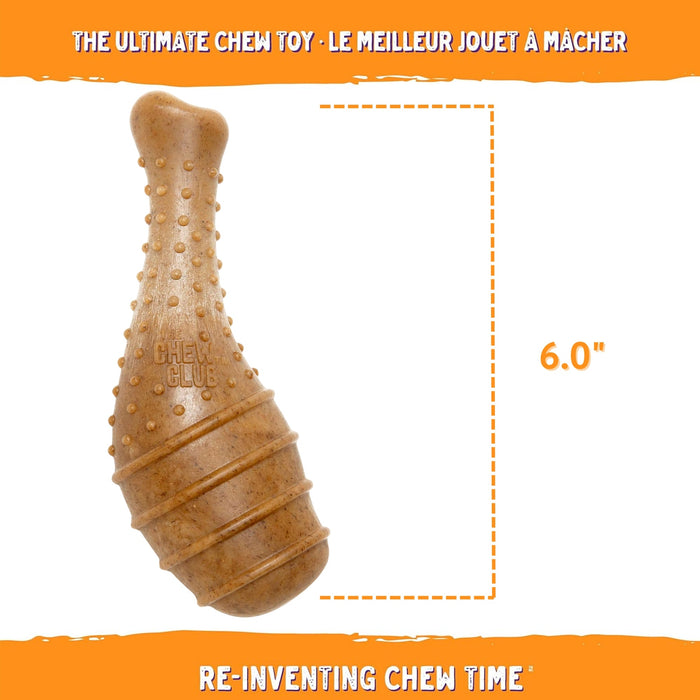 Powerbone Chicken Thigh Dog Chew Toy for Power Chewers, 6" - 022TPB-1348 - Meaty - 3