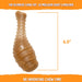 Powerbone Chicken Thigh Dog Chew Toy for Power Chewers, 6" - 022TPB-1348 - Meaty - 3