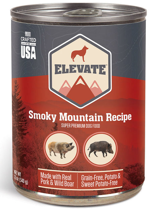 Elevate Smoky Mountain Recipe Canned Dog Food -   