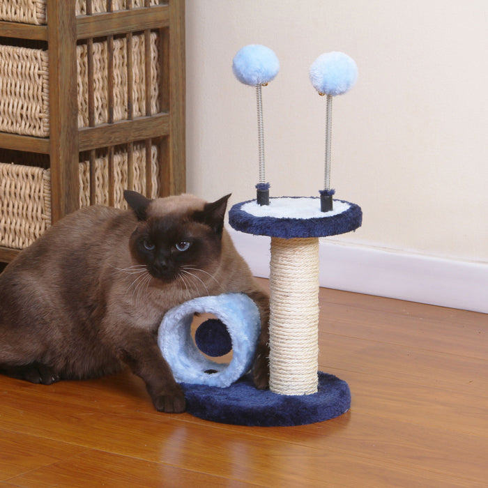 Cat Toy with Sisal Post & Teasing Toys -   