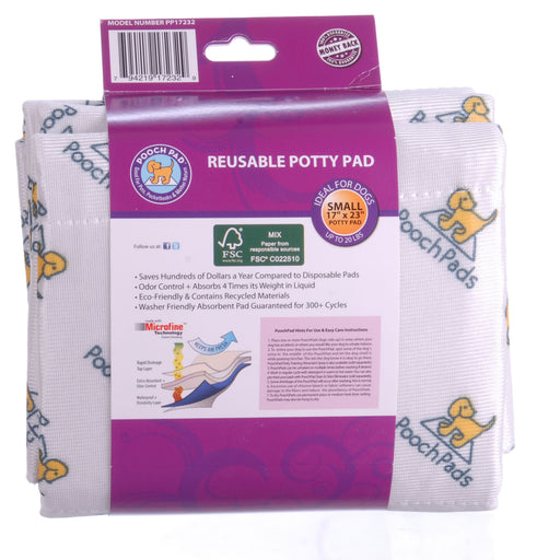 PoochPad - The Original Reusable Potty Pad - 2 pack Small Original Pooch Pads  