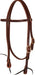 Premium Harness Leather Pre - Oiled Browband Headstall - Jeffers - Horse Supplies > Horse Tack > Bridles & Headstalls