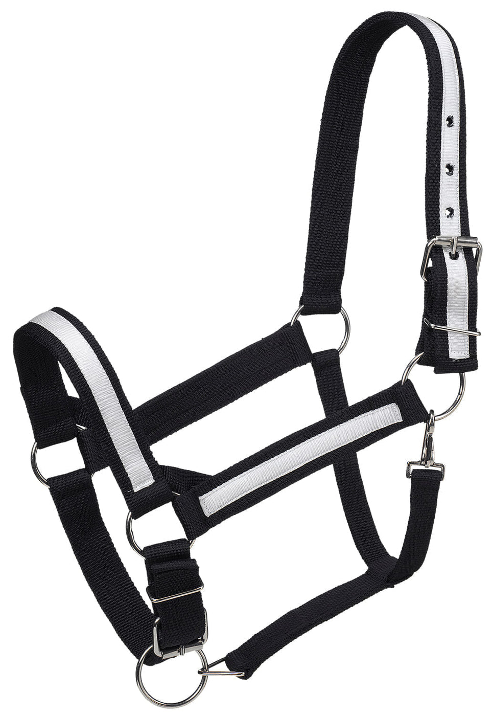 Nylon Draft Horse Halter With Overlay by JT International — Jeffers