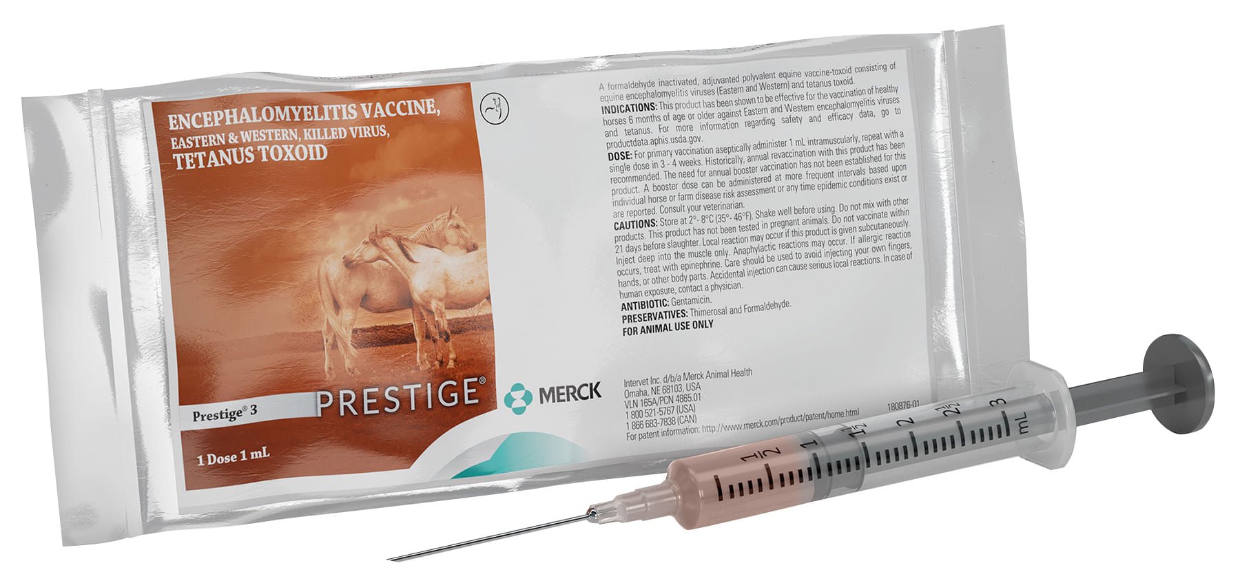 Prestige 3 Horse Vaccine (Encephalomyelitis Viruses/ Tetanus