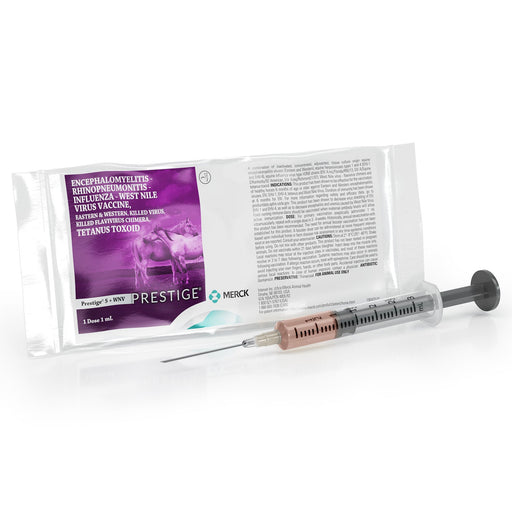 Prestige 5 + WNV Horse Vaccine - I6AD - Single Dose - 1