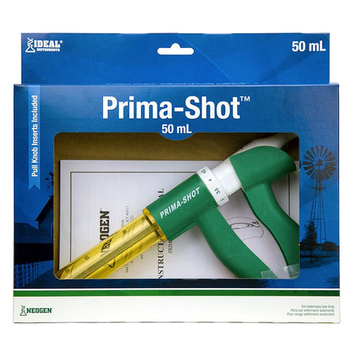 Prima Shot 50 cc Repeater Syringe – Adjustable Livestock Dosing Syringe - NE1E - 50 cc Repeater Syringe - 2