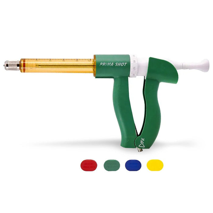 Prima Shot 50 cc Repeater Syringe – Adjustable Livestock Dosing Syringe - NE1E - 50 cc Repeater Syringe - 1