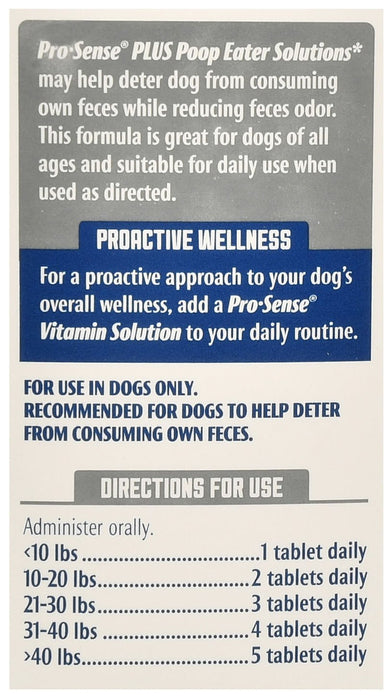 Pro - Sense Plus Poop Eater Solutions - Jeffers - Animal Health & Wellness > Vitamins & Supplements