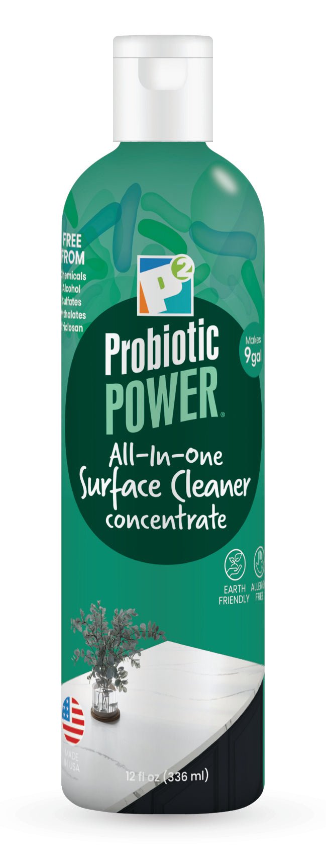 P2 Probiotic All-in-1 Surface Cleaner, 12 oz — Jeffers