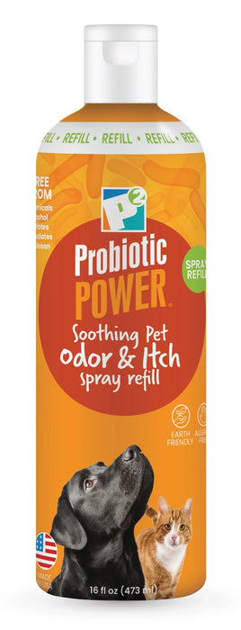 Probiotic Power Pet Odor & Itch Spray & Refills - PPCN - Refill - 16 oz - 3