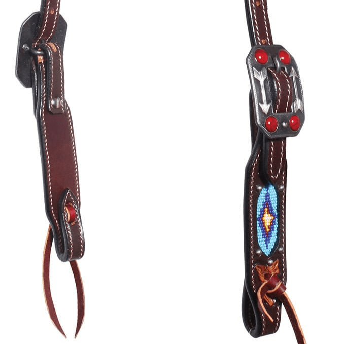 Professional's Choice Beaded One - Ear Headstall - PL14K4 - 3