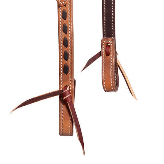 Professional's Choice Buckstitch Harness Leather One Ear Headstall - PL14GJ - 4