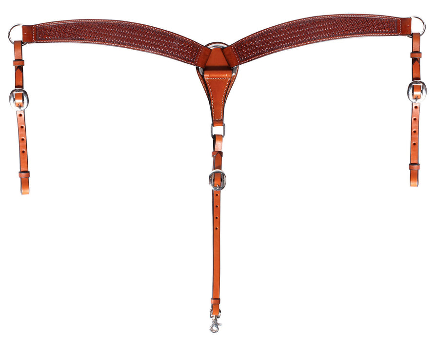 Professional's Choice Chestnut Windmill Breast Collar - Jeffers - Horse Supplies > Horse Tack > Breast Collars