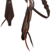 Professional's Choice Chocolate Confection Browband Headstall - PL14M4 - Horse - 4