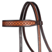 Professional's Choice Crosshatch Browband Headstall - PL14GM - 2