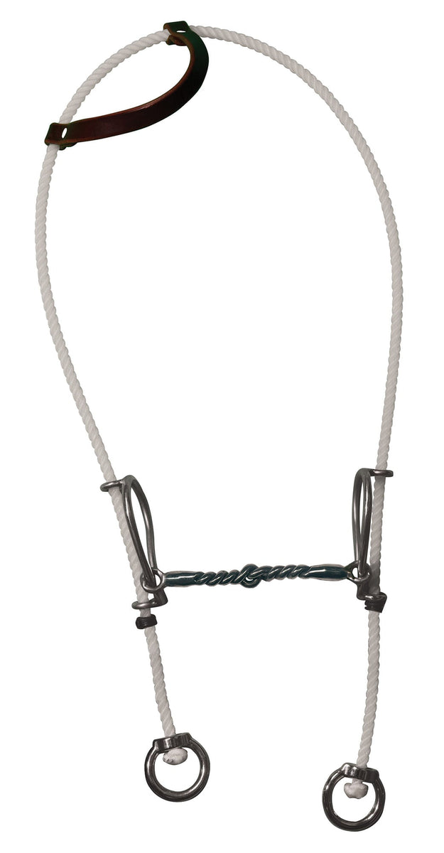 Professional's Choice Half and Half Rope Gag Bit for Horses — Jeffers