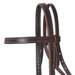 Professional's Choice Horseman’s Browband Headstall - PL14NG - Burgundy - Horse - 2