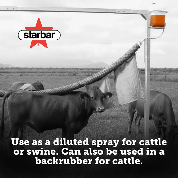 Prolate/Lintox-HD Insecticide Fly Spray & Backrubber for Livestock - SBP2 - 1 gallon - 7