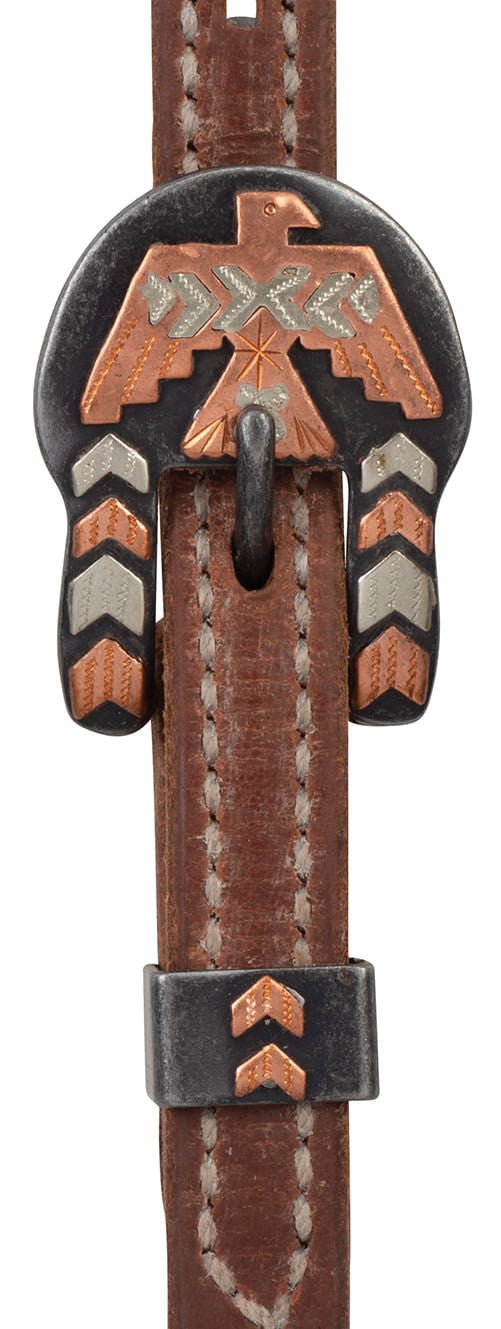 ProTack Thunderbird Browband Headstall - Jeffers - Horse Supplies > Horse Tack > Bridles & Headstalls