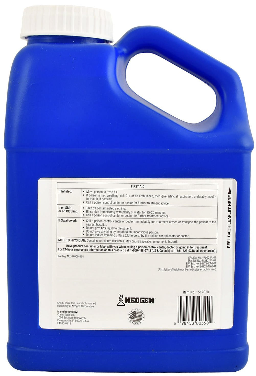 Prozap® Insectrin® 1% Pour-On Xtra for Cattle and Sheep — Jeffers