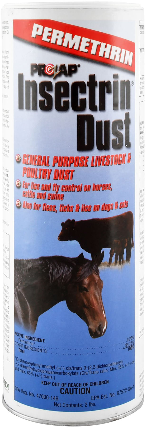 Prozap Insect Control Prozap® Insectrin Fly Control Dust with Permethrin — Jeffers