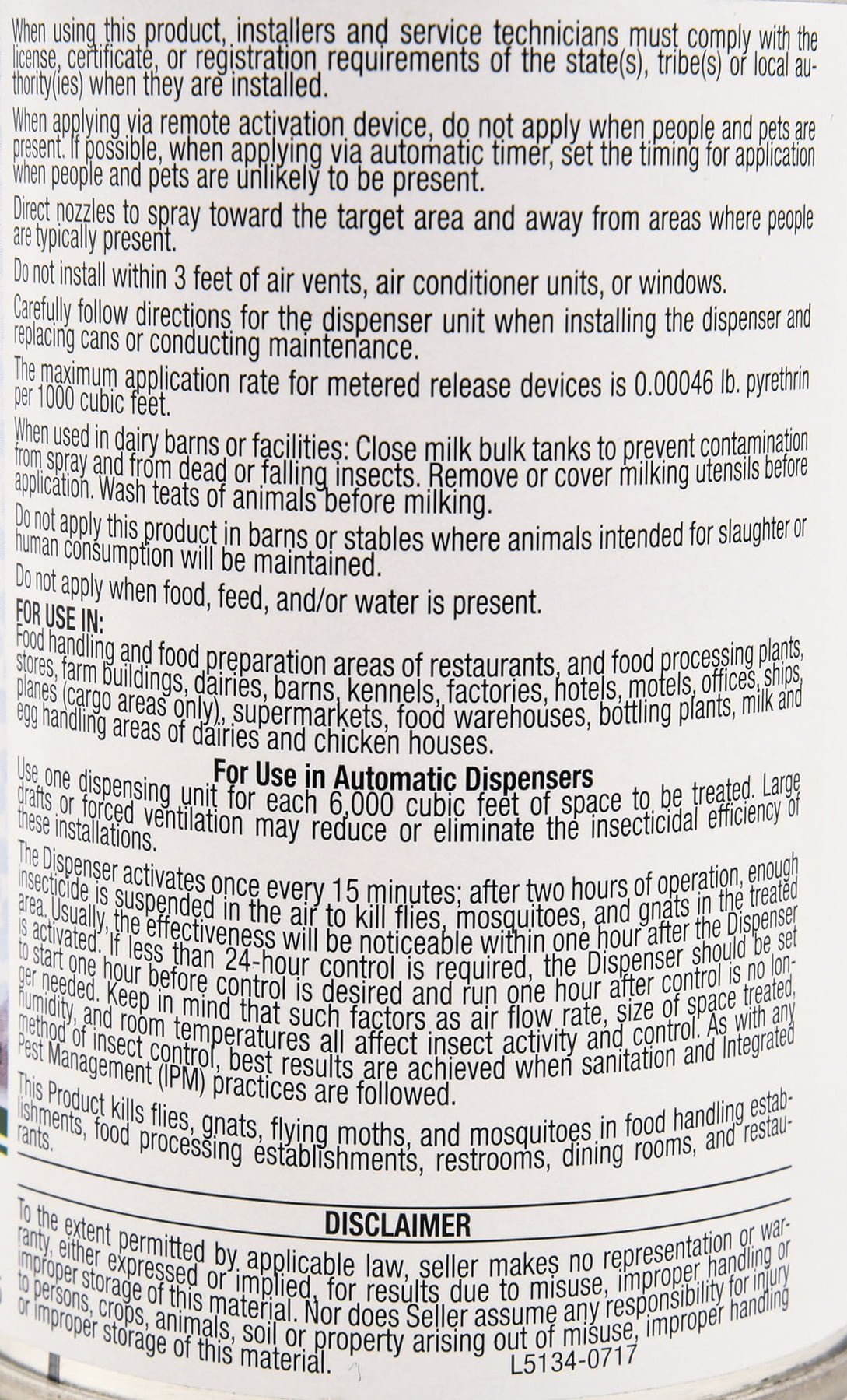 Prozap LD-44T Insect Repellent Spray, 6.5 oz — Jeffers