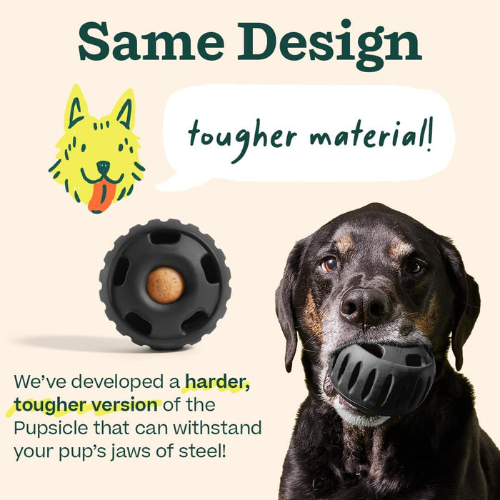 Pupsicle 'Power Chewer' Treat Dispensing Dog Toy - WO2F - Small - Black - 1 ct - 4