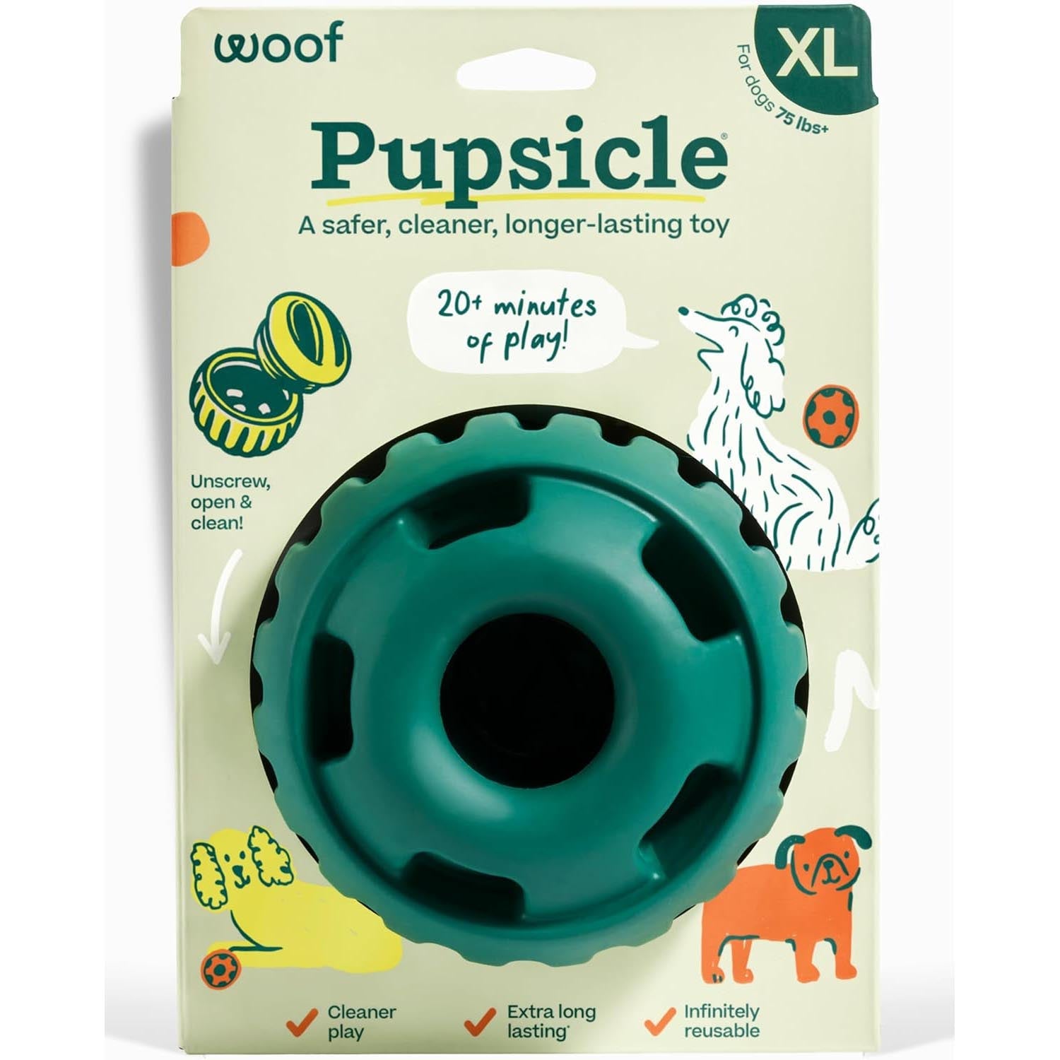 Pupsicle Treat Dispensing Toy for Dogs — Jeffers