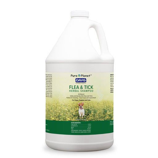 Pure Planet Flea & Tick Herbal Shampoo for Dogs & Cats - DDMZ - Gallon - 3