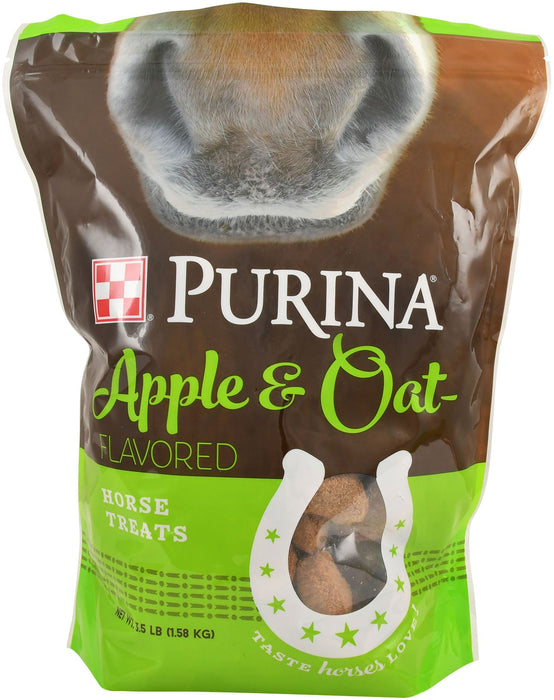 Purina Apple Oats Flavored Horse Treats, lb — Jeffers