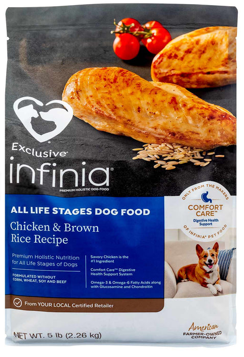 Purina Exclusive All Life Stages Dog Food, Lamb/Brown Rice - Jeffers - Dog Supplies > Dog Food > Dry Dog Food