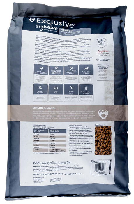 Purina Exclusive Senior Adult Dog Food - Jeffers - Dog Supplies > Dog Food > Dry Dog Food