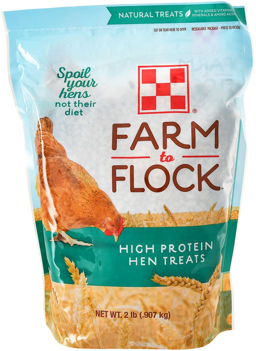 Purina Farm to Flock High Protein Hen Treats - Jeffers - Poultry Supplies > Poultry Supplies