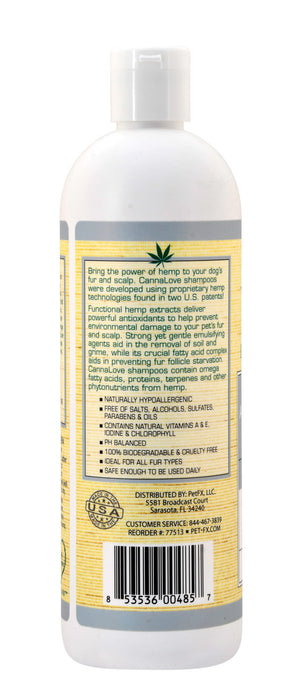 CannaLove Antimicrobial Shampoo, 16 oz -   