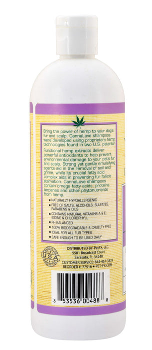 CannaLove Anxiety Relief Shampoo, 16 oz -   