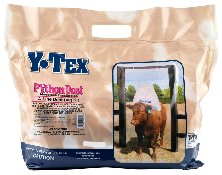 PYthon® Dust Bag Insecticide Kit for Livestock by Y-Tex — Jeffers