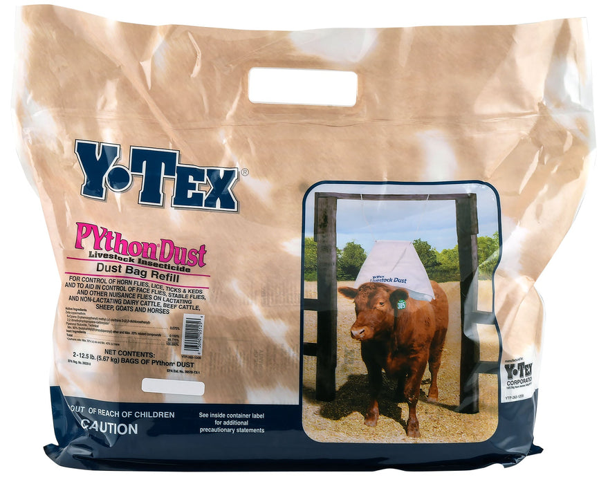 PYthon® Dust Bag Insecticide Kit for Livestock by Y-Tex — Jeffers