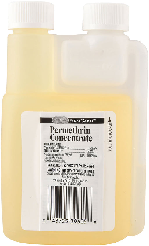 Country Vet FarmGard 13.3% Permethrin Concentrate - 8 oz Farmgard 13.3% Permethrin  