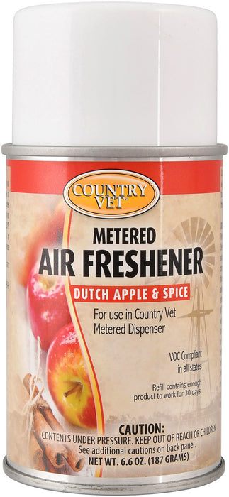 Country Vet Air Freshener Refills - Dutch Apple and Spice Fragrance, 6.6 oz  