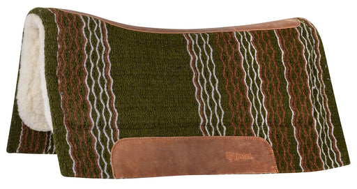 Cashel Blanket Top Performance Felt Saddle Pad - Olive  