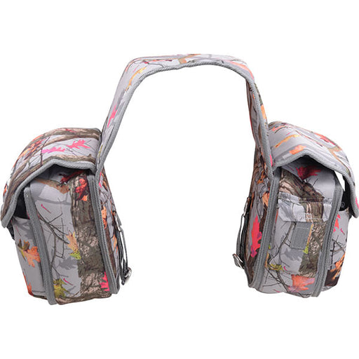 Cashel Medium Rear Horse Saddle Bag - Hot Leaf Camo  