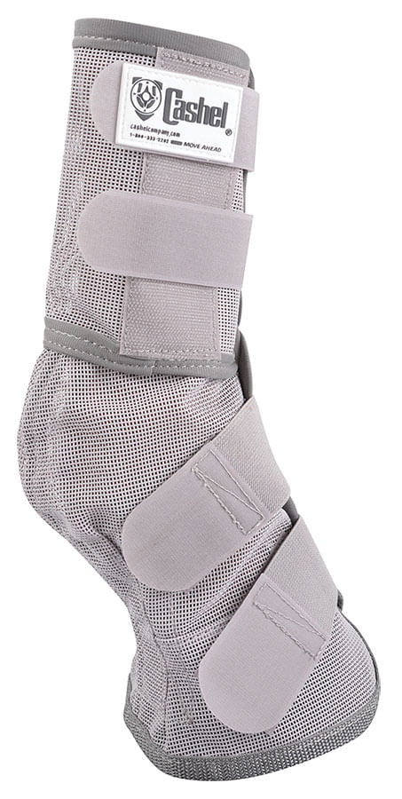 Cashel Crusader Leg Guards, (set of 2) - Gray Cob/Arabian 