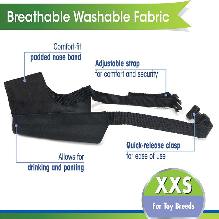 Quick - Fit Dog Muzzle by Four Paws - 39E1 - Size 0 - 4