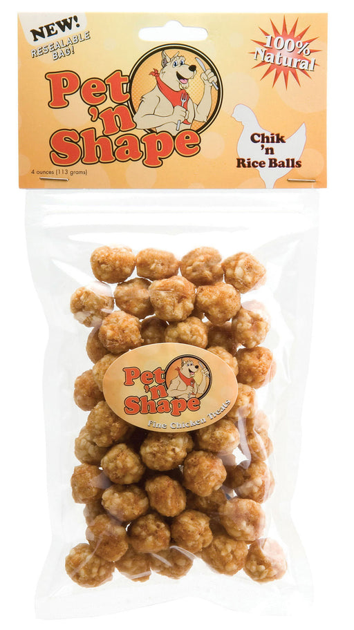 Chik 'n Rice Balls, 8 oz - 4 oz Chik 'n Rice Balls  